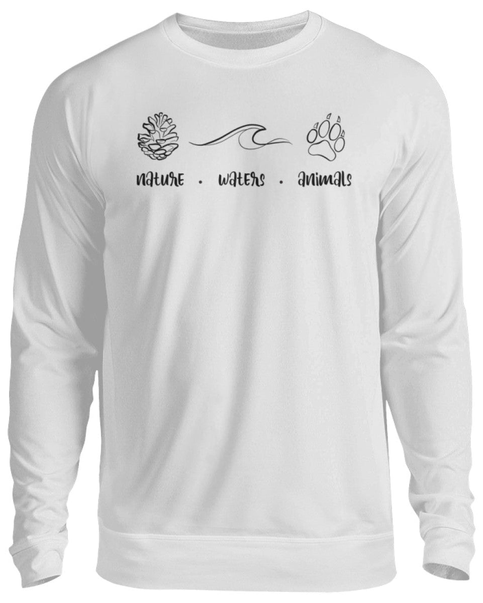 nature/waters/animals Unisex Sweatshirt