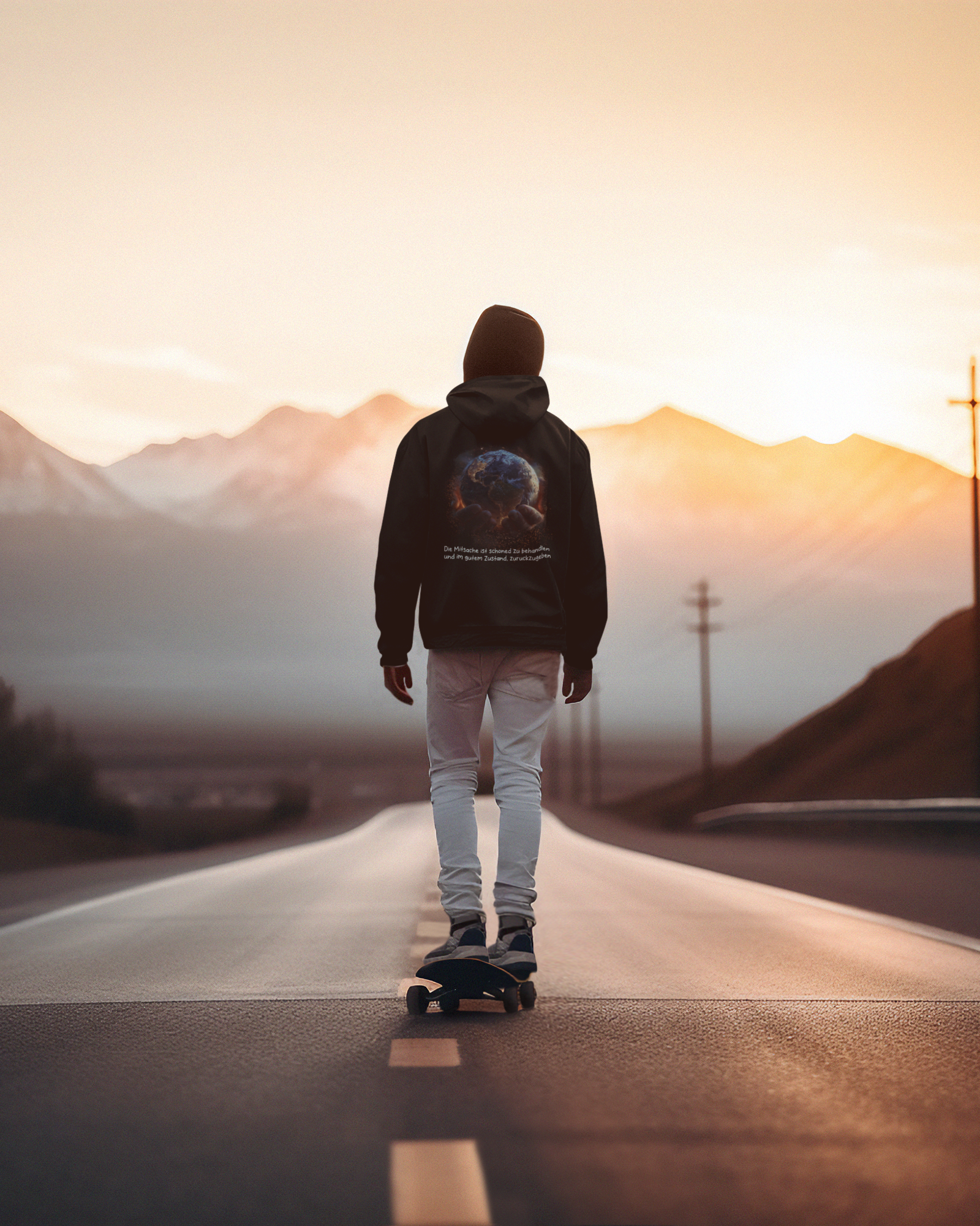 Mietsache Erde Unisex Hoodie