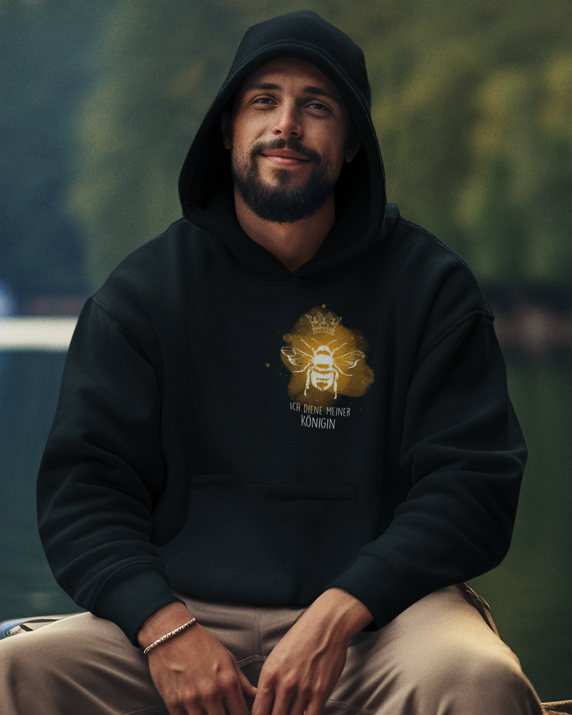 Ich diene meiner Königin Unisex Hoodie